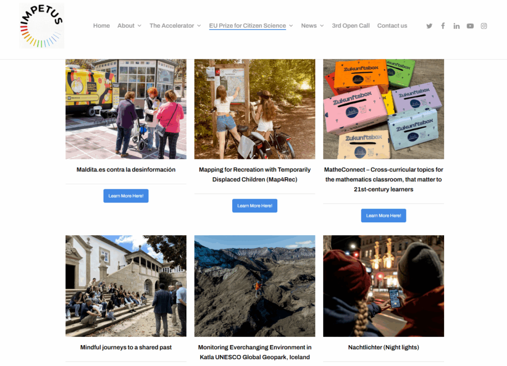 Honorary Mention für MatheConnect beim EU Prize for Citizen Science